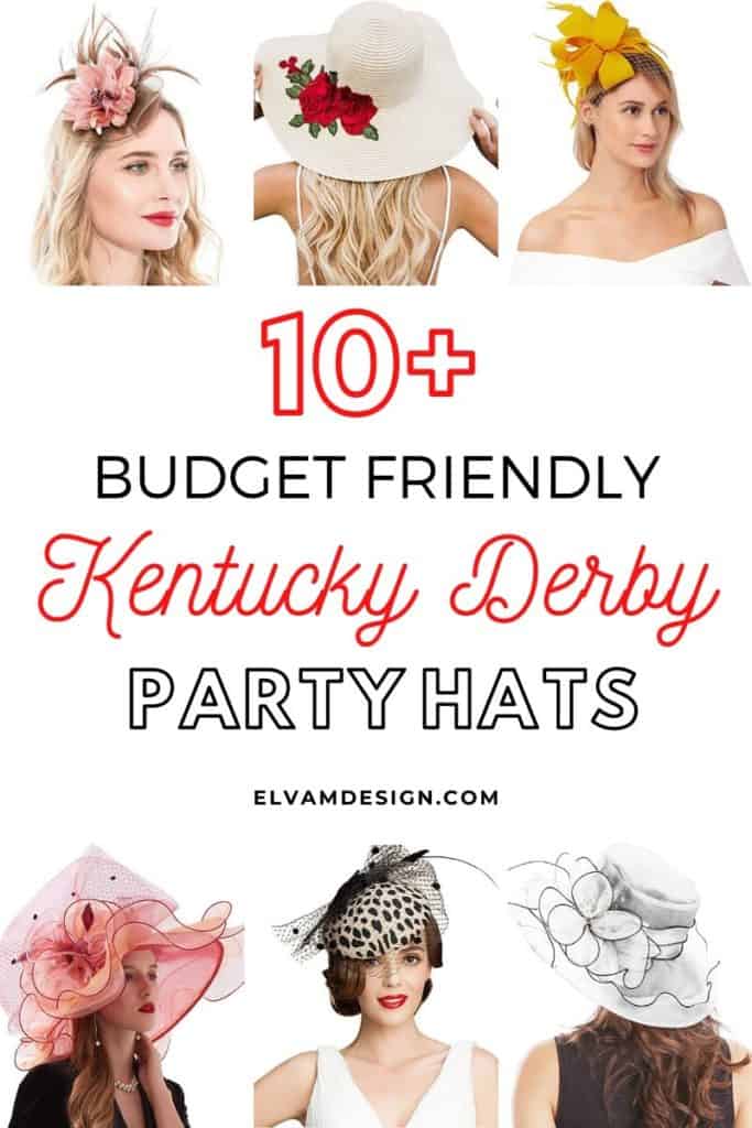Budget Friendly Kentucky Derby Party Hats