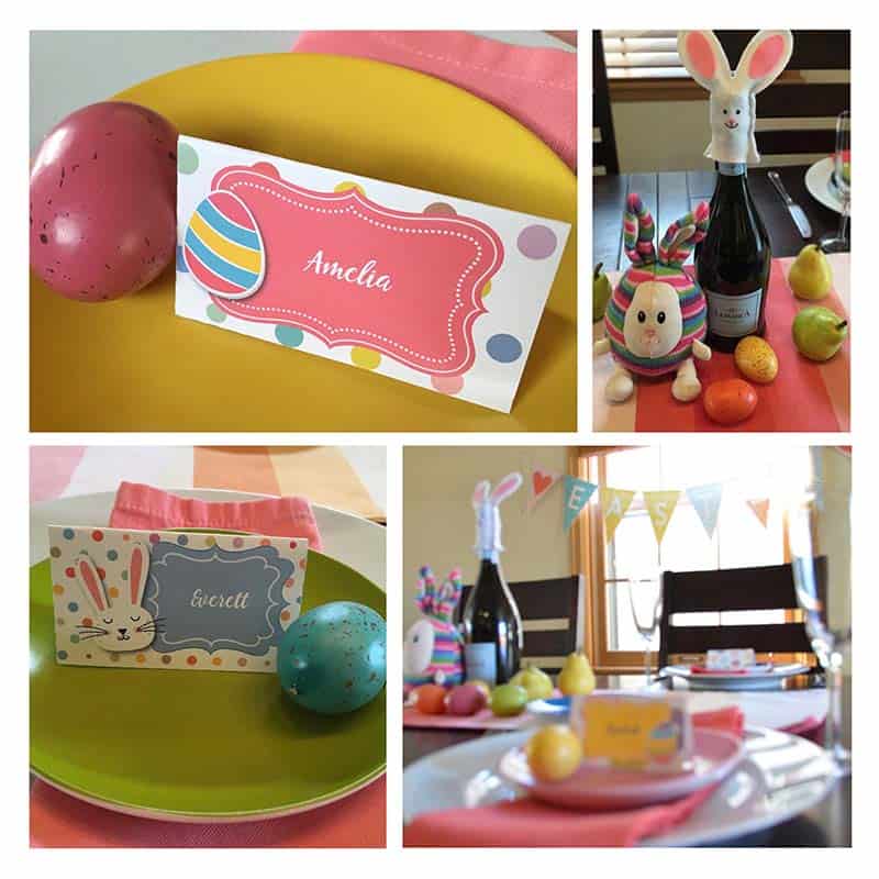 Easter Table Place Cards