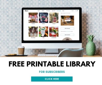 Access the Free Printable Library from Elva M Design Studio
