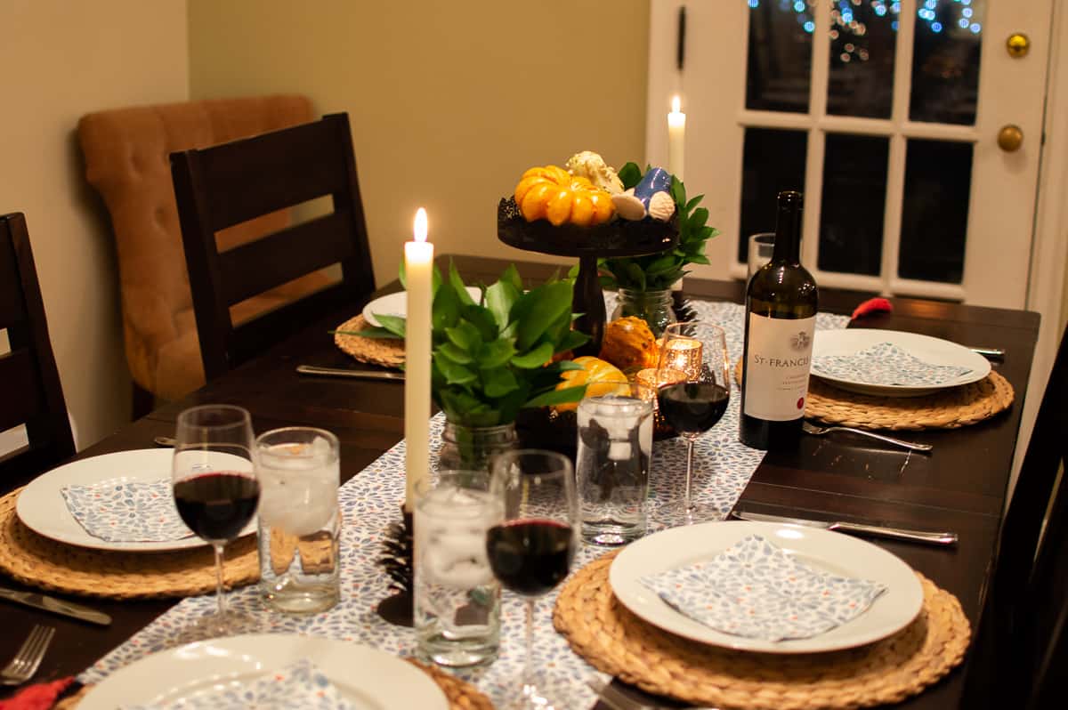 Set a Simple Fall Tablescape