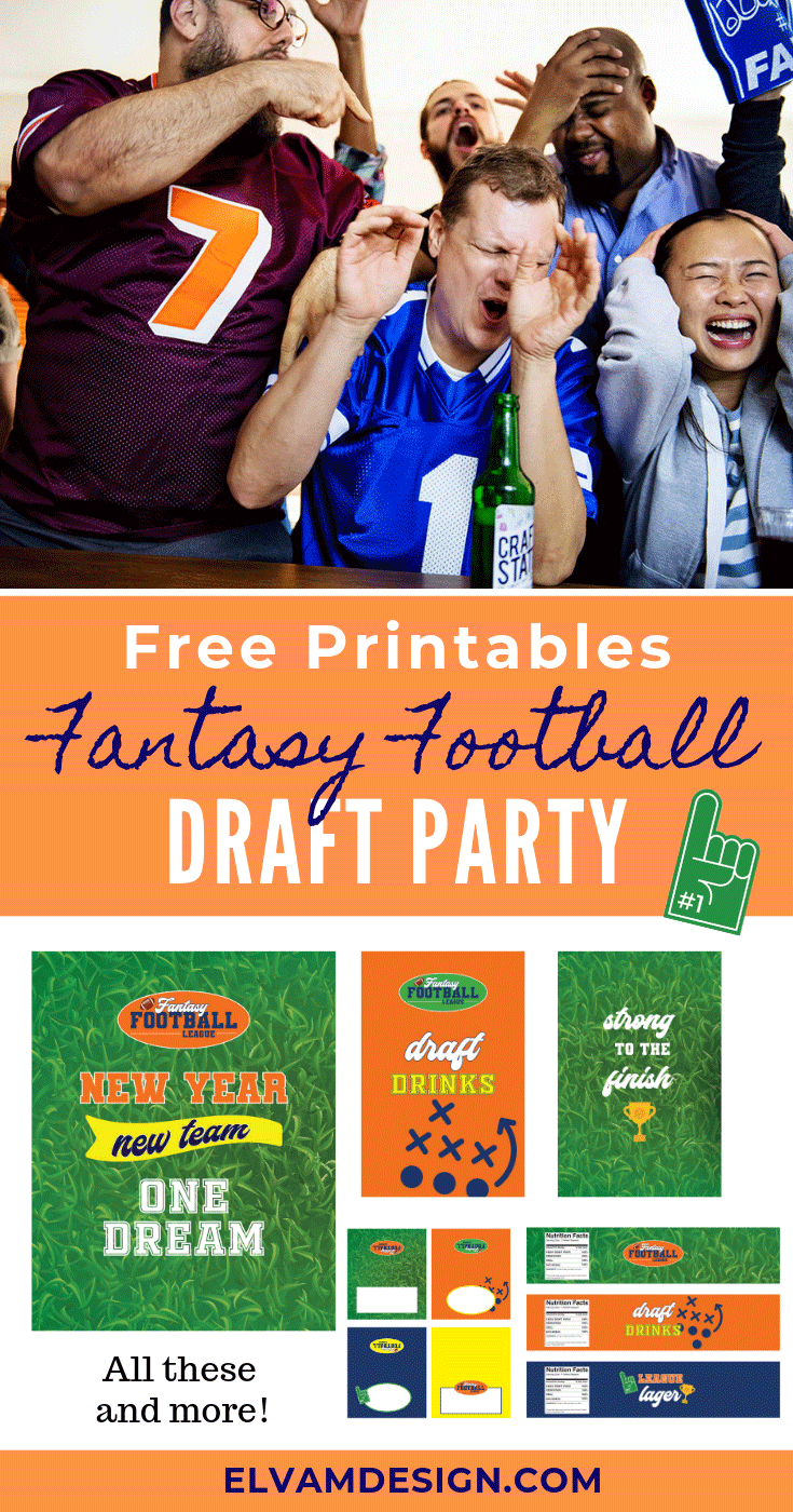 Fantasy Football League Draft Party