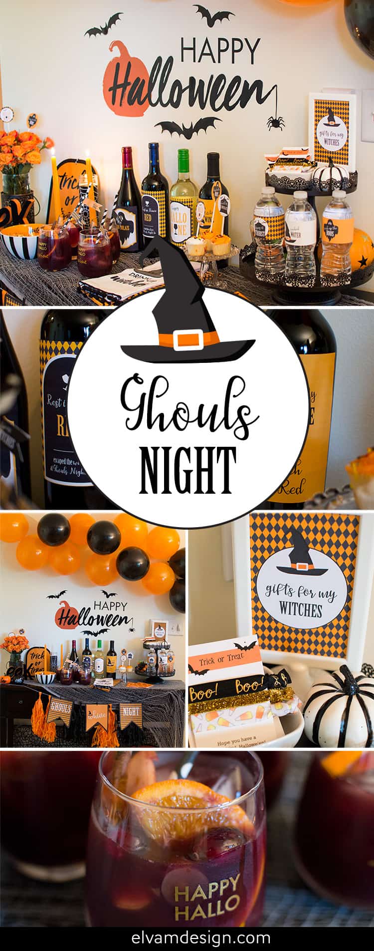 Check out this Ghouls Night Halloween Party by Elva M Design Studio. 