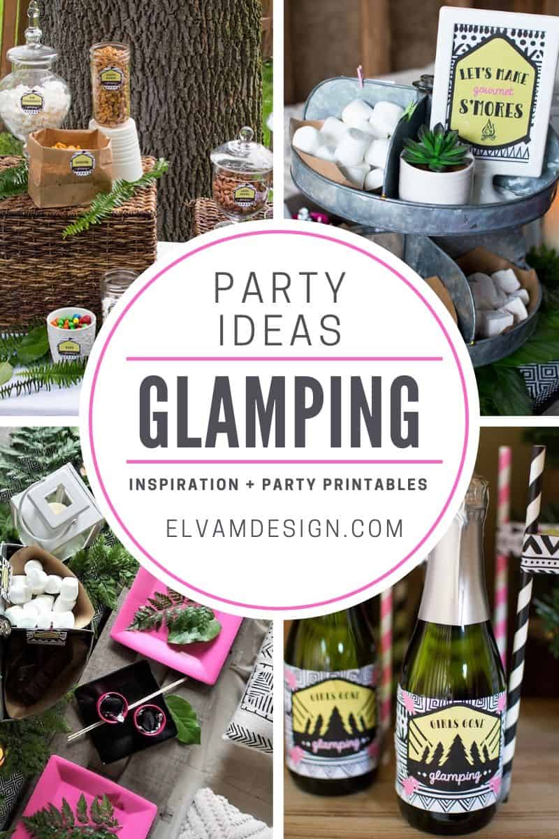 Girls Gone Glamping Party Ideas