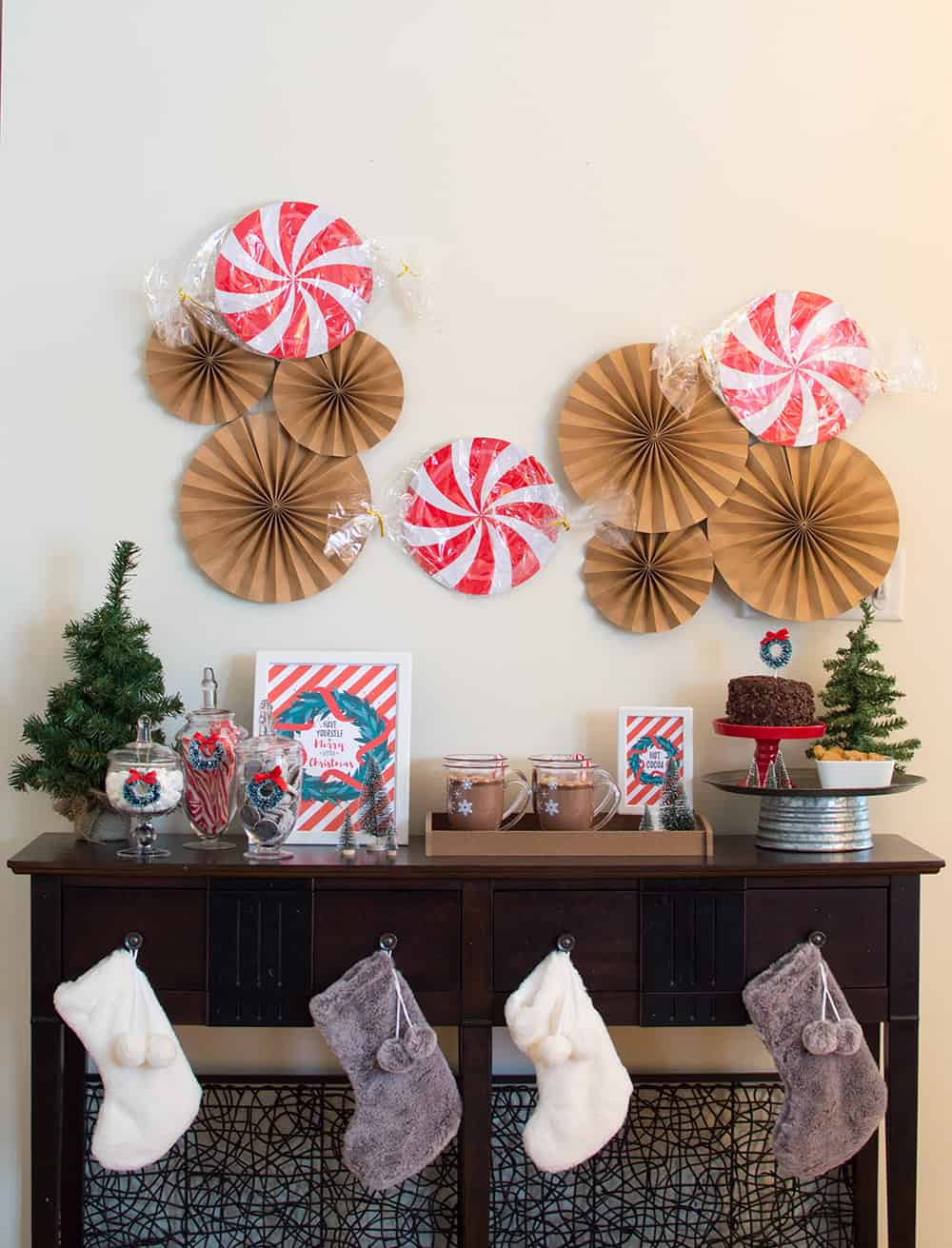 Holiday Hot Cocoa Party Styling by Elva M Design Studio