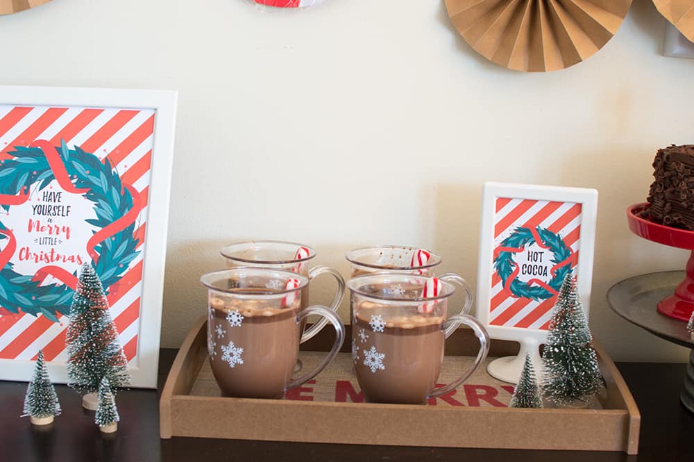 Holiday Hot Cocoa Cups from Oriental Trading
