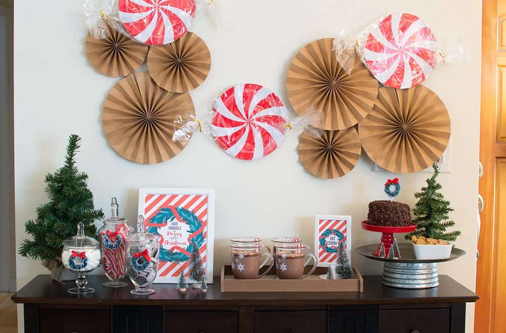 Holiday Hot Cocoa Bar Styled by Elva M Design Studio
