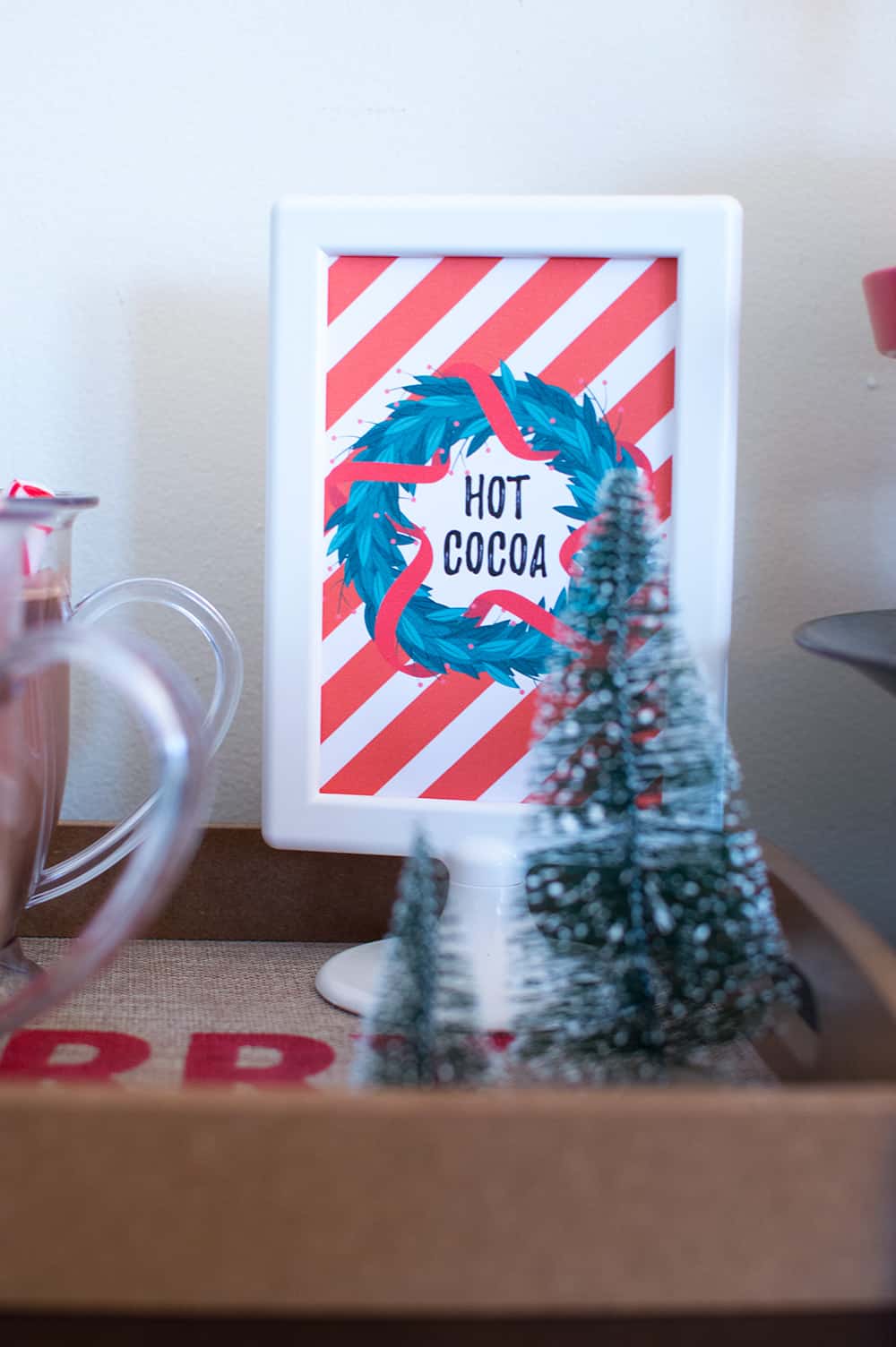 Hot Cocoa Sign from Elva M Design Studio