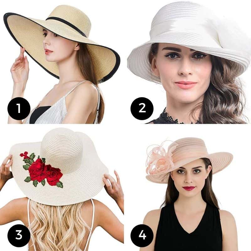 Straw hats for the Kentucky Derby