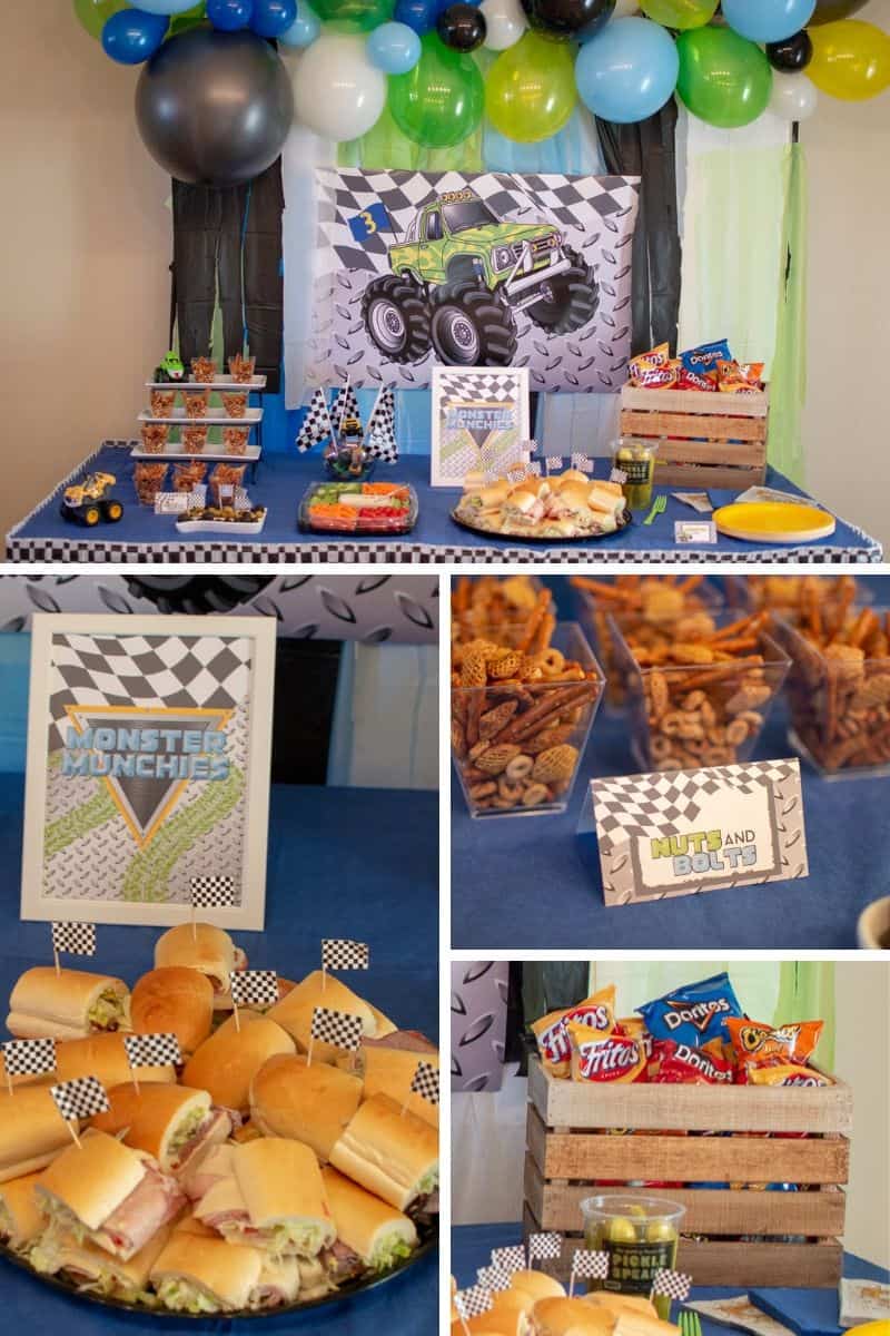 Monster Truck Party Food