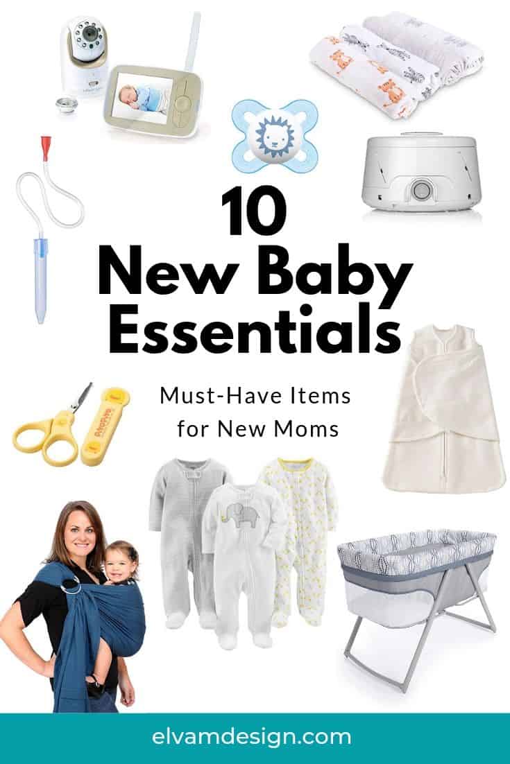 10 new baby essentials for new moms