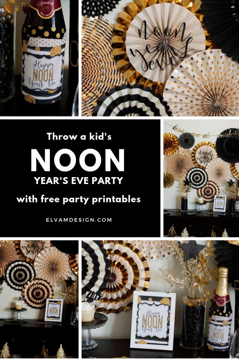 Free New Year's Eve Party Printables