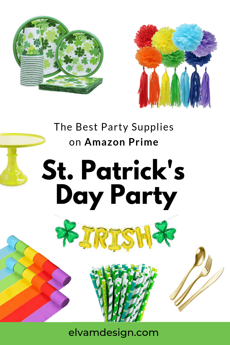 Find the best St. Patrick's Day party supplies on Amazon Prime