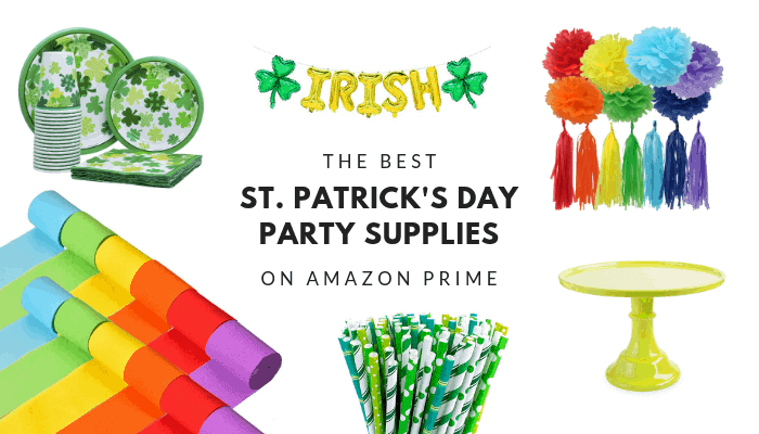 St. Patrick's Day Party Supplies on Amazon