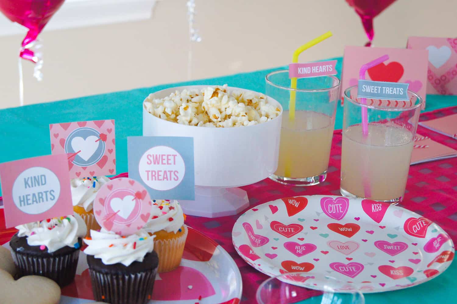 Sweet Treats + Kind Hearts Play Date Party Food